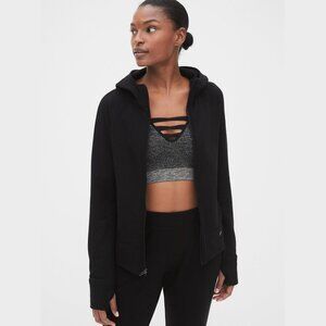 Gap GapFit All-Elements full zip hoodie jacket black size XL